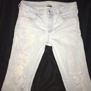 American Eagle Ripped Jeggings